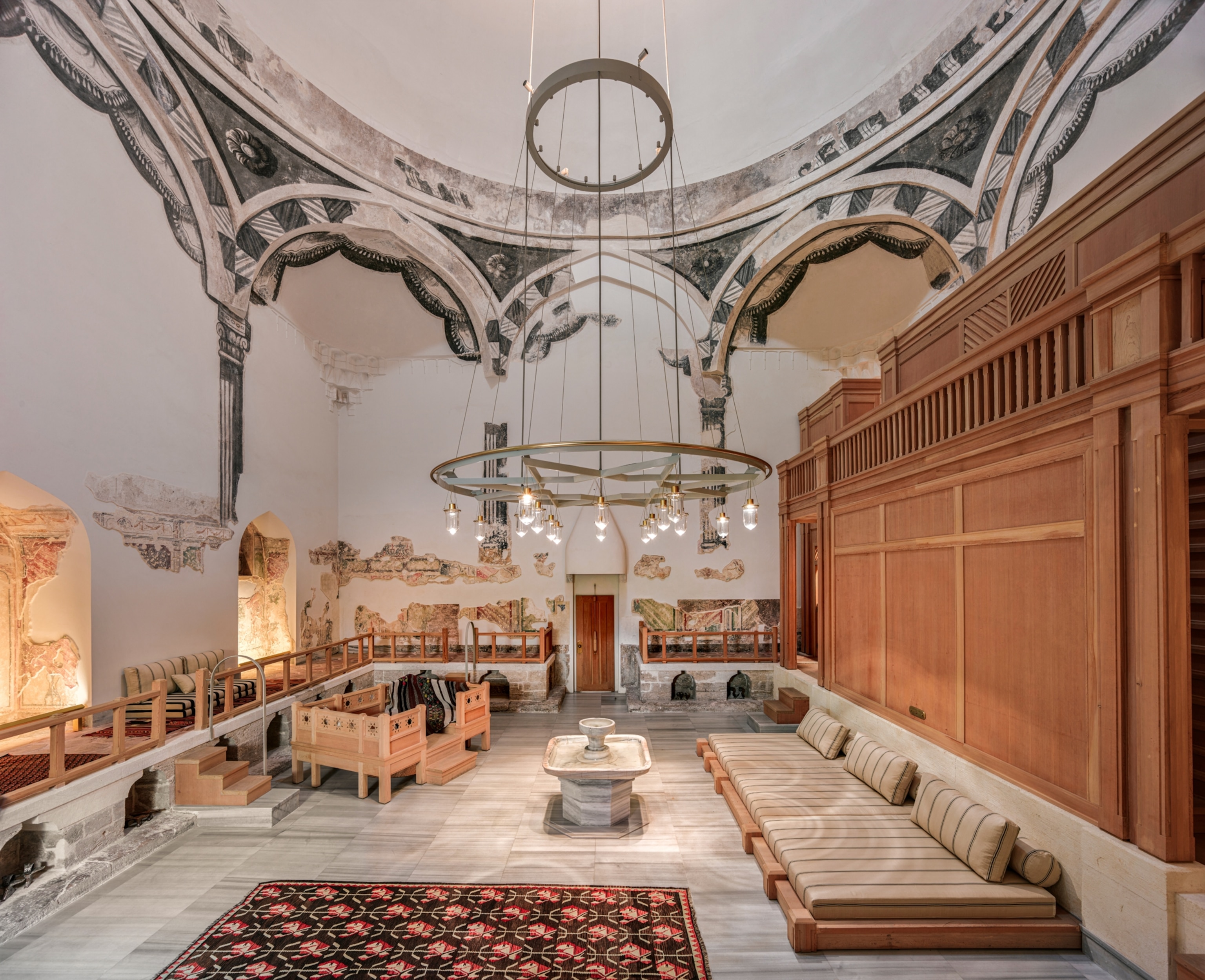 Women's Cold Room at Zeyrek Çinili Hamam
