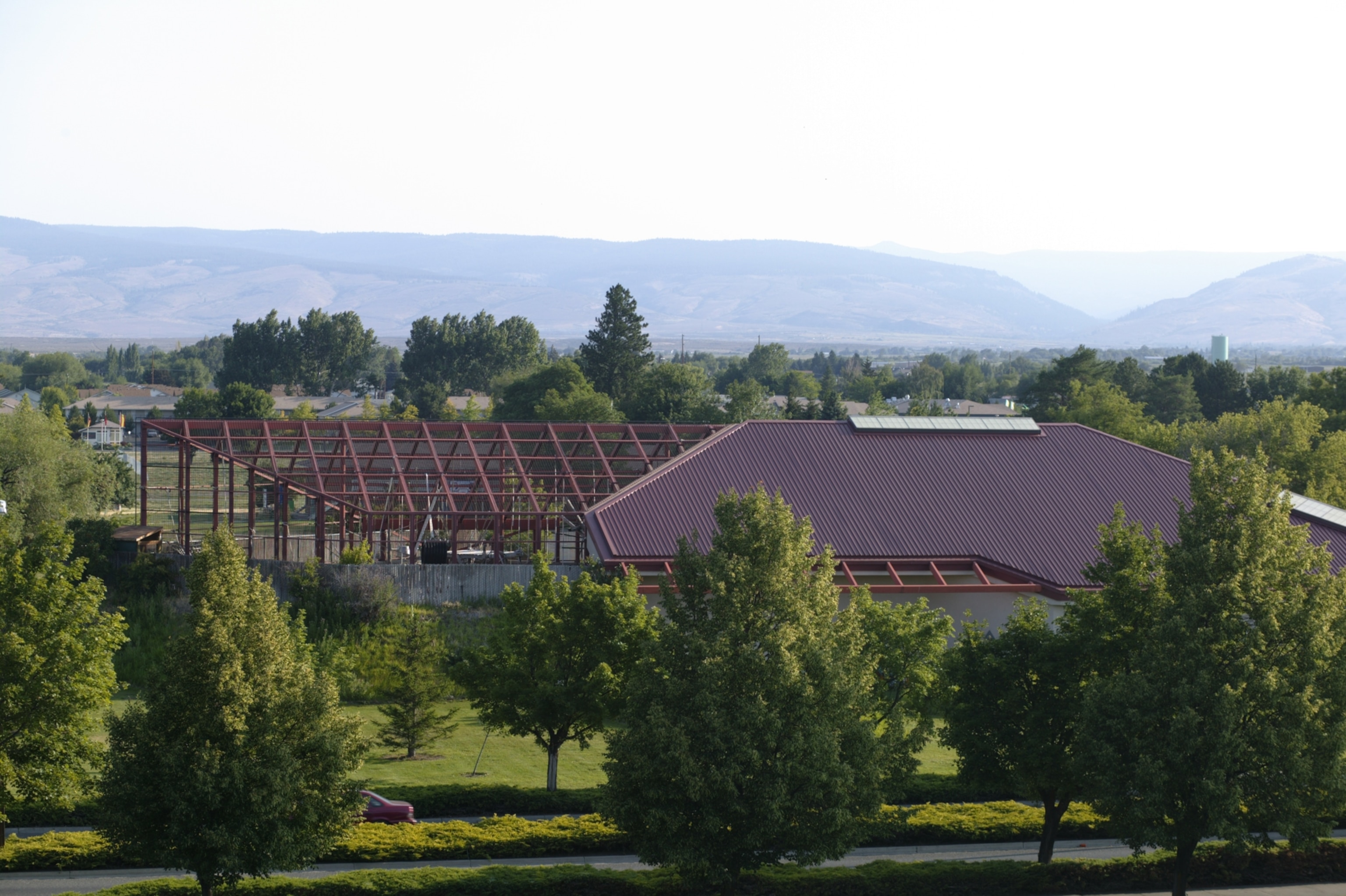 A building in color.